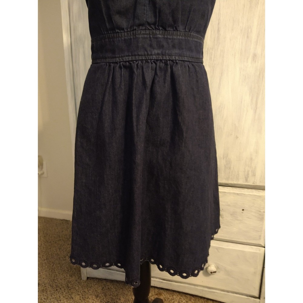 Juicy couture denim strapless mini dress Sulz 12 Sexy Feminine City Y2k - Picture 6 of 12